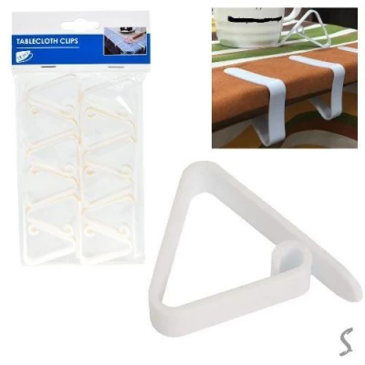 Зажим для скатерти 12шт/уп 4*5.5*1.5см Зажим для скатерти 12шт/уп 4*5.5*1.5см