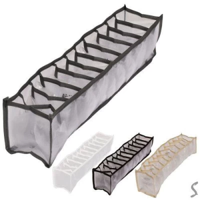 Коробка-органайзер для хранения белья 11отд 32*12*12см