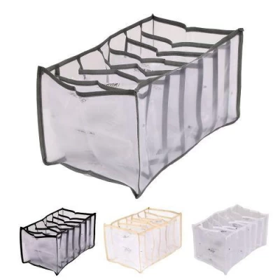 Коробка-органайзер для хранения белья 7отд 36*25*20см