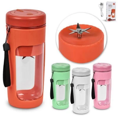 Бутылка-блендер портативная USB 450мл