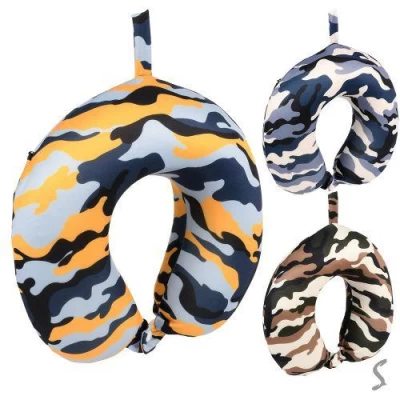 Подушка-подкова ортопедическая дорожная под шею 