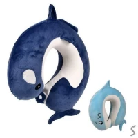 Подушка-подкова ортопедическая дорожная под шею 