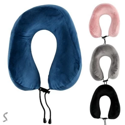 Подушка-подкова ортопедическая дорожная под шею 