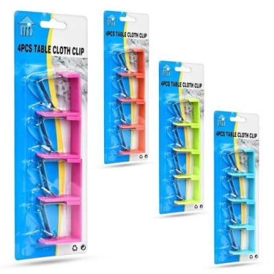 Зажим для скатерти 4шт/уп 9*25см Зажим для скатерти 4шт/уп 9*25см