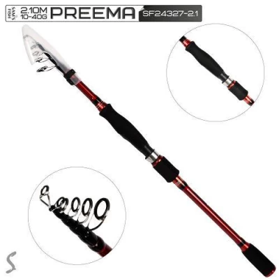 Спиннинг телескоп 10-40г 2.1м