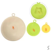 Крышка силиконовая универсальная для хранения в холодильнике 3шт/уп 18/10/6.5см