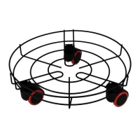 Подставка для цветов на колесиках 34см