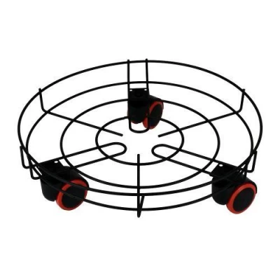 Подставка для цветов на колесиках 34см