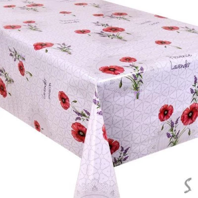 Клеенка ПВХ 3-хсл. глянцевая на ткан.основе Glossy 1.37*20м