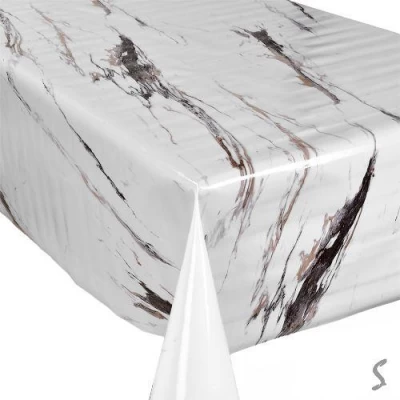 Клеенка ПВХ 3-хсл. глянцевая на ткан.основе Glossy 1.37*20м