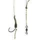 Поводок карповый с бойловым стопором 3шт/уп №8
