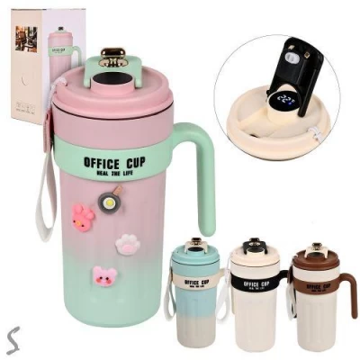 Кружка-термос с индикатором температуры "Office cup" 650мл Кружка-термос с индикатором температуры "Office cup" 650мл