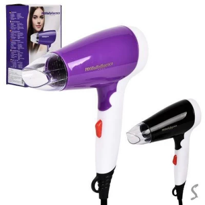 Фен со складной ручкой 1500W 12.5*8.5*21см