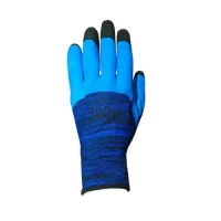 Перчатки синтетические с латексным покрытием 3/4 1пара
