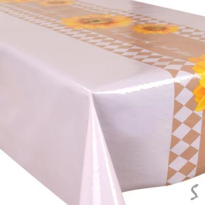 Клеенка ПВХ 3-хсл. глянцевая на ткан.основе Glossy 1.40*20м