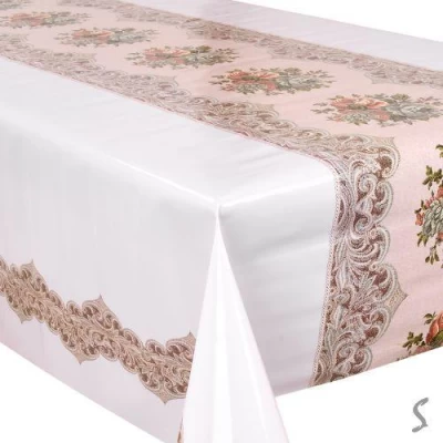 Клеенка ПВХ 3-хсл. глянцевая на ткан.основе Glossy 1.37*20м Клеенка ПВХ 3-хсл. глянцевая на ткан.основе Glossy 1.37*20м