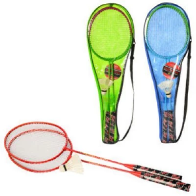 Бадминтон железный (ракетки 2 шт, волан, чехол) 66см