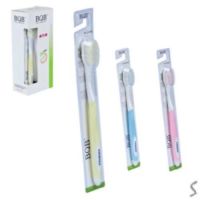 Зубная щетка мягкая 12шт/уп 19см