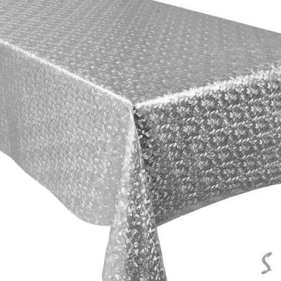 Клеенка ПВХ с тиснением на ткан.основе 1.37*20м