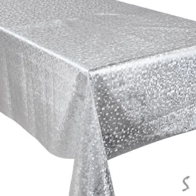 Клеенка ПВХ с тиснением на ткан.основе 1.37*20м