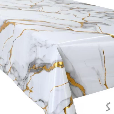 Клеенка ПВХ на ткан. основе Marble 1.37*20м