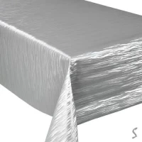 Клеенка ПВХ с тиснением на ткан.основе Жемчужина 1.37*20м