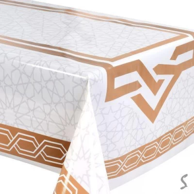 Клеенка-скатерть ПВХ на ткан.основе Fiesta (отрезная в рулоне) 1.40*1.80м*10шт/рул