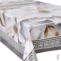 Клеенка-скатерть ПВХ на ткан.основе Fiesta (отрезная в рулоне) 1.40*2.4м*10шт/рул