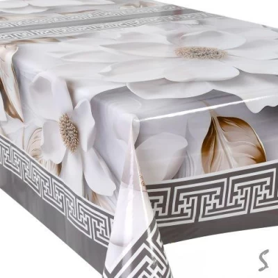 Клеенка-скатерть ПВХ на ткан.основе Fiesta (отрезная в рулоне) 1.40*2.4м*10шт/рул