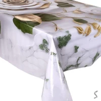 Клеенка-скатерть ПВХ на ткан.основе Fiesta (отрезная в рулоне) 1.40*2.4м*10шт/рул