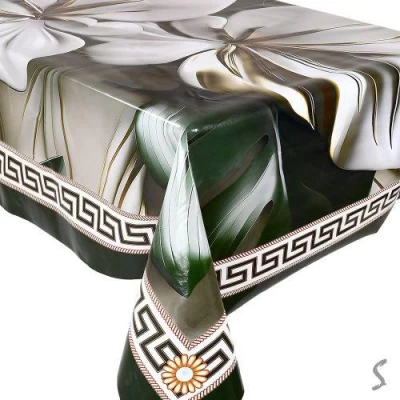 Клеенка-скатерть ПВХ на ткан.основе Fiesta (отрезная в рулоне) 1.40*2м*10шт/рул