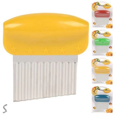 Нож для волнистой нарезки овощей/фруктов 8*9см