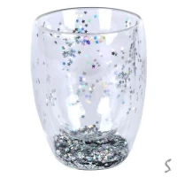 Стакан с двойной стенкой "Glitter" 300мл
