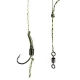 Поводок карповый с бойловым стопором 3шт/уп №4