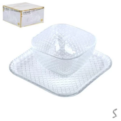 Салатник стекло 2пр/наб d10/15см Салатник стекло 2пр/наб d10/15см