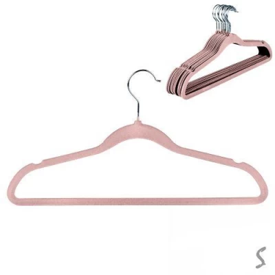 Вешалка с велюровым покрытием Вешалка с велюровым покрытием