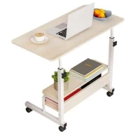 Стол компьютерный на колесиках с регулировкой высоты 80*40*69-90см Стол компьютерный на колесиках с регулировкой высоты 80*40*69-90см