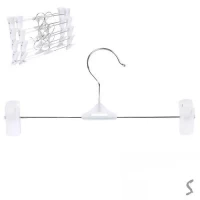 Вешалка для брюк с прищепками 10шт/уп 26.5см