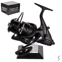 Катушка карповая с бэйтранером 