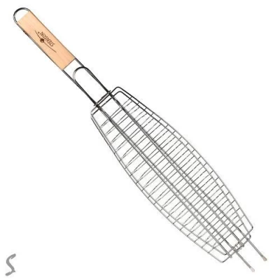 Решетка-гриль для рыбы 60(+5)*36*12.5*3см