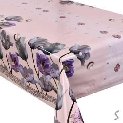 Клеенка ПВХ 3-хсл. глянцевая на ткан.основе Glossy 1.37*20м