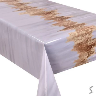 Клеенка ПВХ 3-хсл. глянцевая на ткан.основе Glossy 1.37*20м