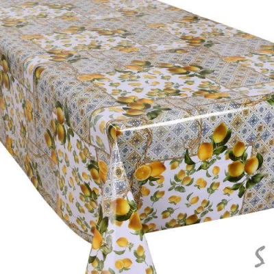 Клеенка ПВХ с рисунками 3D на ткан.основе 1.40*20м