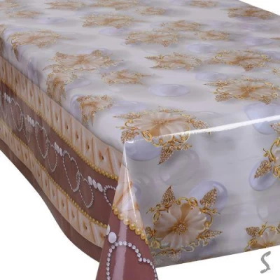 Клеенка ПВХ с рисунками 3D на ткан.основе 1.40*20м