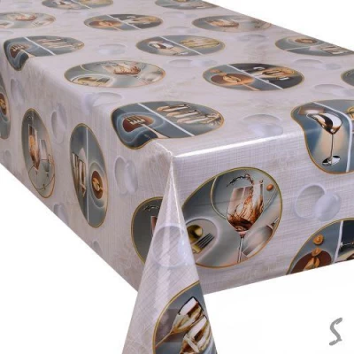 Клеенка ПВХ с рисунками 3D на ткан.основе 1.40*20м