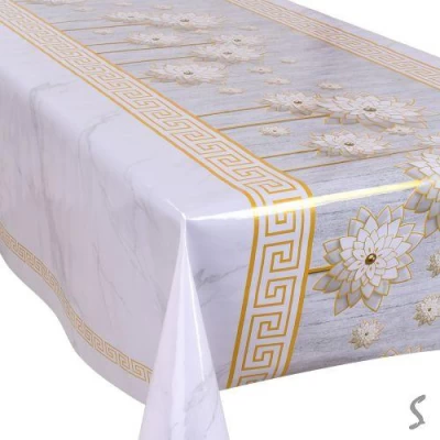 Клеенка ПВХ с рисунками 3D на ткан.основе 1.40*20м