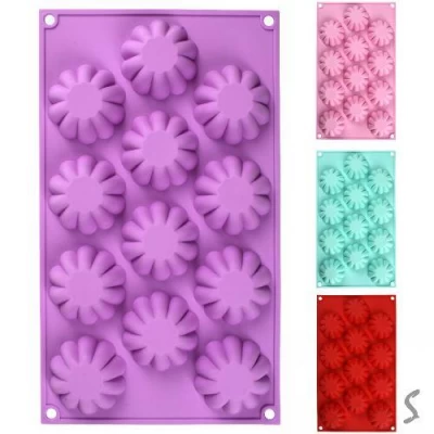 Форма силикон для кексов 12шт/л 29.5*17*2.5см