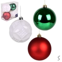 Елочные шарики 10см 4шт/уп