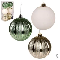 Елочные шарики 10см 6шт/уп