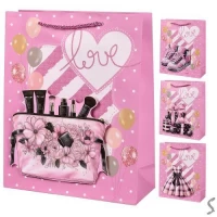 Пакет подарочный бумажный M 